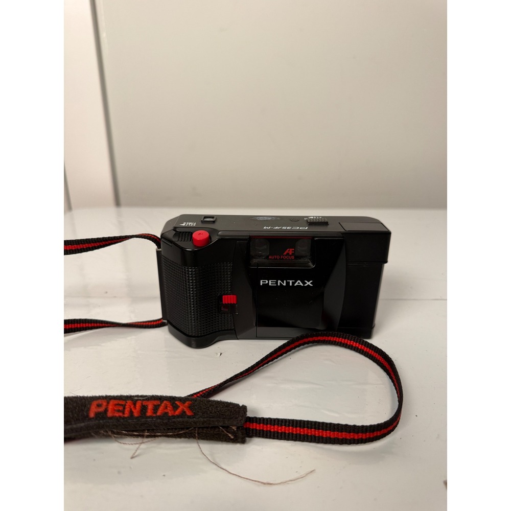 Pentax PC35AF-M 35mm Point & Shoot Film Camera, Japan, Untested